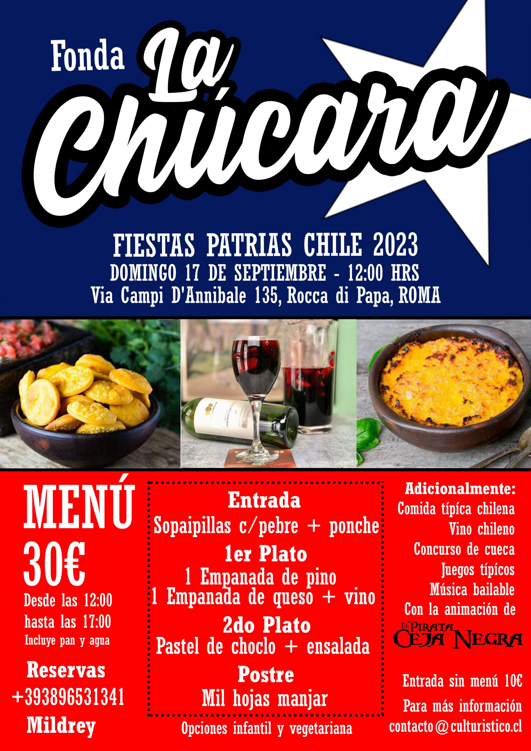 Afiche fonda la chucara 2023 LQ